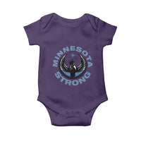Minnesota Strong Baby Onesie MN State Bird Loon Resistance Political Protest