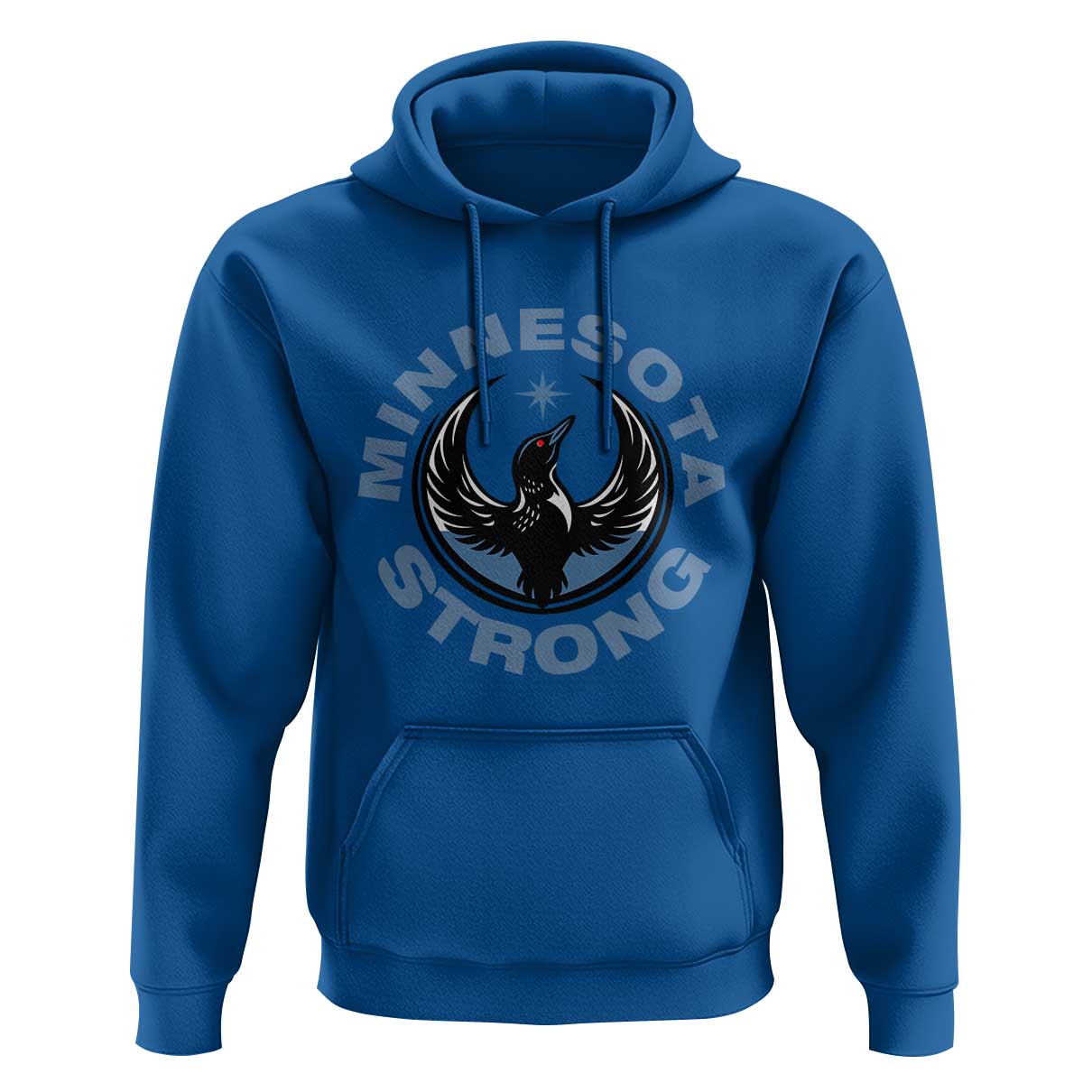 Minnesota Strong Hoodie MN State Bird Loon Resistance Political Protest