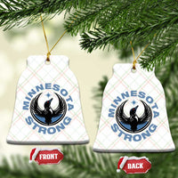 Minnesota Strong Ceramic Ornament MN State Bird Loon Resistance Political Protest