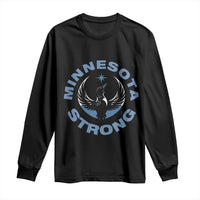 Minnesota Strong Long Sleeve Shirt MN State Bird Loon Resistance Political Protest