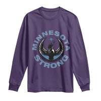 Minnesota Strong Long Sleeve Shirt MN State Bird Loon Resistance Political Protest