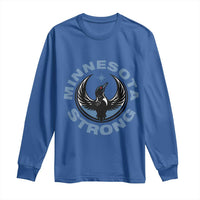 Minnesota Strong Long Sleeve Shirt MN State Bird Loon Resistance Political Protest