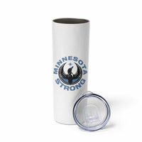 Minnesota Strong Skinny Tumbler MN State Bird Loon Resistance Political Protest