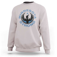 Minnesota Strong Sweatshirt MN State Bird Loon Resistance Political Protest