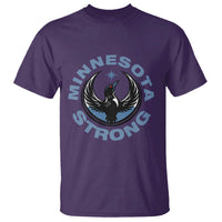 Minnesota Strong T Shirt MN State Bird Loon Resistance Political Protest