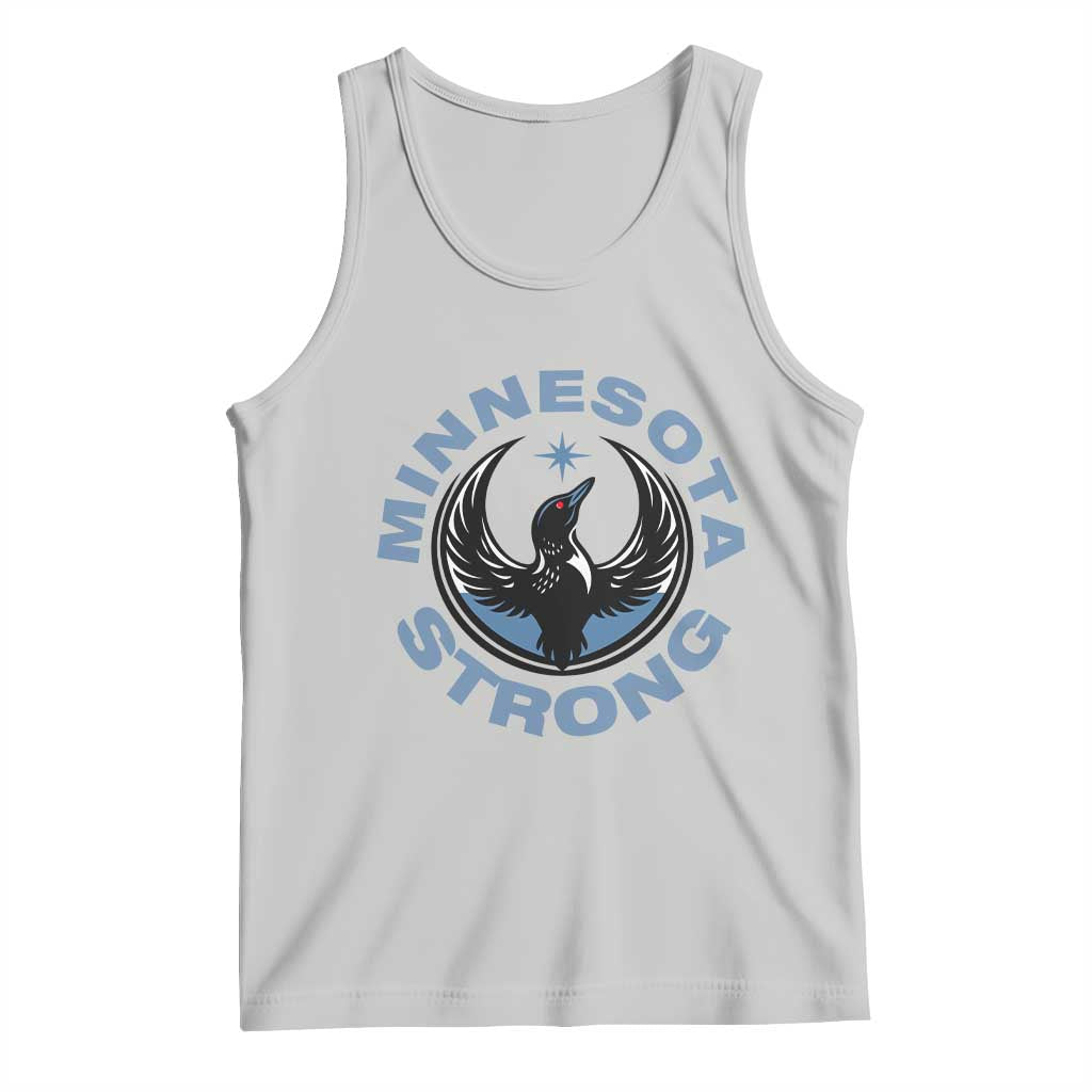 Minnesota Strong Tank Top MN State Bird Loon Resistance Political Protest