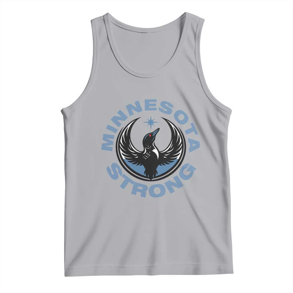 Minnesota Strong Tank Top MN State Bird Loon Resistance Political Protest