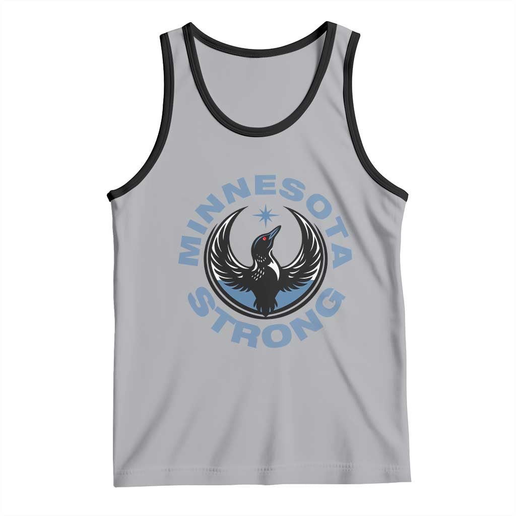 Minnesota Strong Tank Top MN State Bird Loon Resistance Political Protest