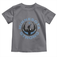 Minnesota Strong Toddler T Shirt MN State Bird Loon Resistance Political Protest