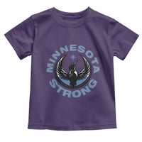 Minnesota Strong Toddler T Shirt MN State Bird Loon Resistance Political Protest