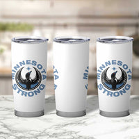Minnesota Strong Tumbler Cup MN State Bird Loon Resistance Political Protest