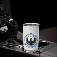 Minnesota Strong Tumbler Cup MN State Bird Loon Resistance Political Protest