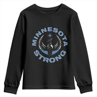 Minnesota Strong Youth Sweatshirt MN State Bird Loon Resistance Political Protest