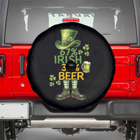 67 Irish 33 Beer Spare Tire Cover Funny Six Seven Leprechaun Drinking Beer Lover