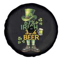 67 Irish 33 Beer Spare Tire Cover Funny Six Seven Leprechaun Drinking Beer Lover