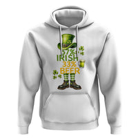 67 Irish 33 Beer Hoodie Funny Six Seven Leprechaun Drinking Beer Lover