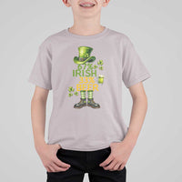67 Irish 33 Beer T Shirt For Kid Funny Six Seven Leprechaun Drinking Beer Lover