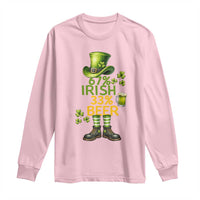 67 Irish 33 Beer Long Sleeve Shirt Funny Six Seven Leprechaun Drinking Beer Lover