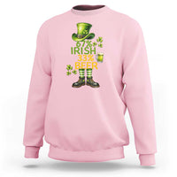 67 Irish 33 Beer Sweatshirt Funny Six Seven Leprechaun Drinking Beer Lover