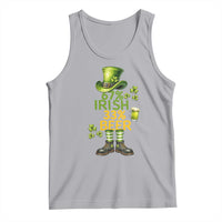 67 Irish 33 Beer Tank Top Funny Six Seven Leprechaun Drinking Beer Lover