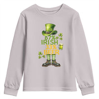 67 Irish 33 Beer Youth Sweatshirt Funny Six Seven Leprechaun Drinking Beer Lover