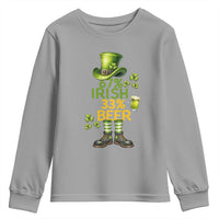 67 Irish 33 Beer Youth Sweatshirt Funny Six Seven Leprechaun Drinking Beer Lover