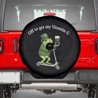 Funny Frog St Patricks Day Meme Spare Tire Cover Vitamin G Irish Beer
