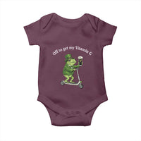 Funny Frog St Patricks Day Meme Baby Onesie Vitamin G Irish Beer