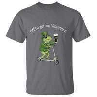 Funny Frog St Patricks Day Meme T Shirt Vitamin G Irish Beer
