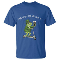 Funny Frog St Patricks Day Meme T Shirt Vitamin G Irish Beer