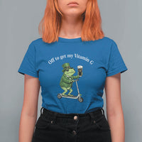 Funny Frog St Patricks Day Meme T Shirt For Women Vitamin G Irish Beer