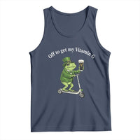 Funny Frog St Patricks Day Meme Tank Top Vitamin G Irish Beer