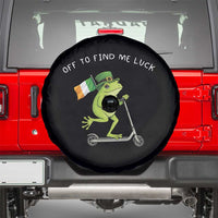 Funny Frog Christian St Patricks Day Spare Tire Cover Off To Find Me Lucky
