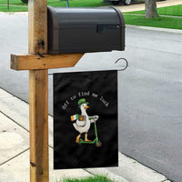Funny Goose Christian St Patricks Day Garden Flag Off To Find Me Lucky