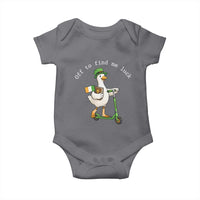 Funny Goose Christian St Patricks Day Baby Onesie Off To Find Me Lucky