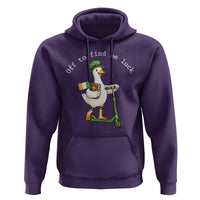 Funny Goose Christian St Patricks Day Hoodie Off To Find Me Lucky
