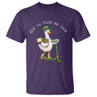 Funny Goose Christian St Patricks Day T Shirt Off To Find Me Lucky