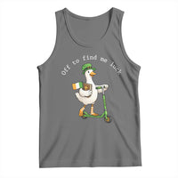 Funny Goose Christian St Patricks Day Tank Top Off To Find Me Lucky