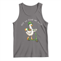Funny Goose Christian St Patricks Day Tank Top Off To Find Me Lucky