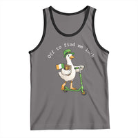 Funny Goose Christian St Patricks Day Tank Top Off To Find Me Lucky