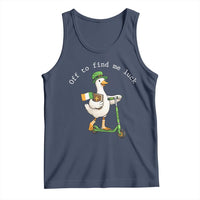Funny Goose Christian St Patricks Day Tank Top Off To Find Me Lucky