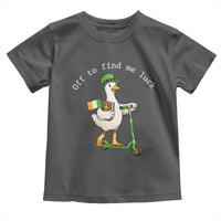Funny Goose Christian St Patricks Day Toddler T Shirt Off To Find Me Lucky