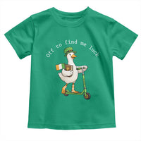 Funny Goose Christian St Patricks Day Toddler T Shirt Off To Find Me Lucky