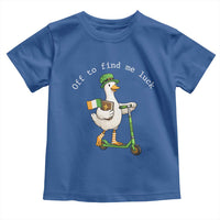 Funny Goose Christian St Patricks Day Toddler T Shirt Off To Find Me Lucky