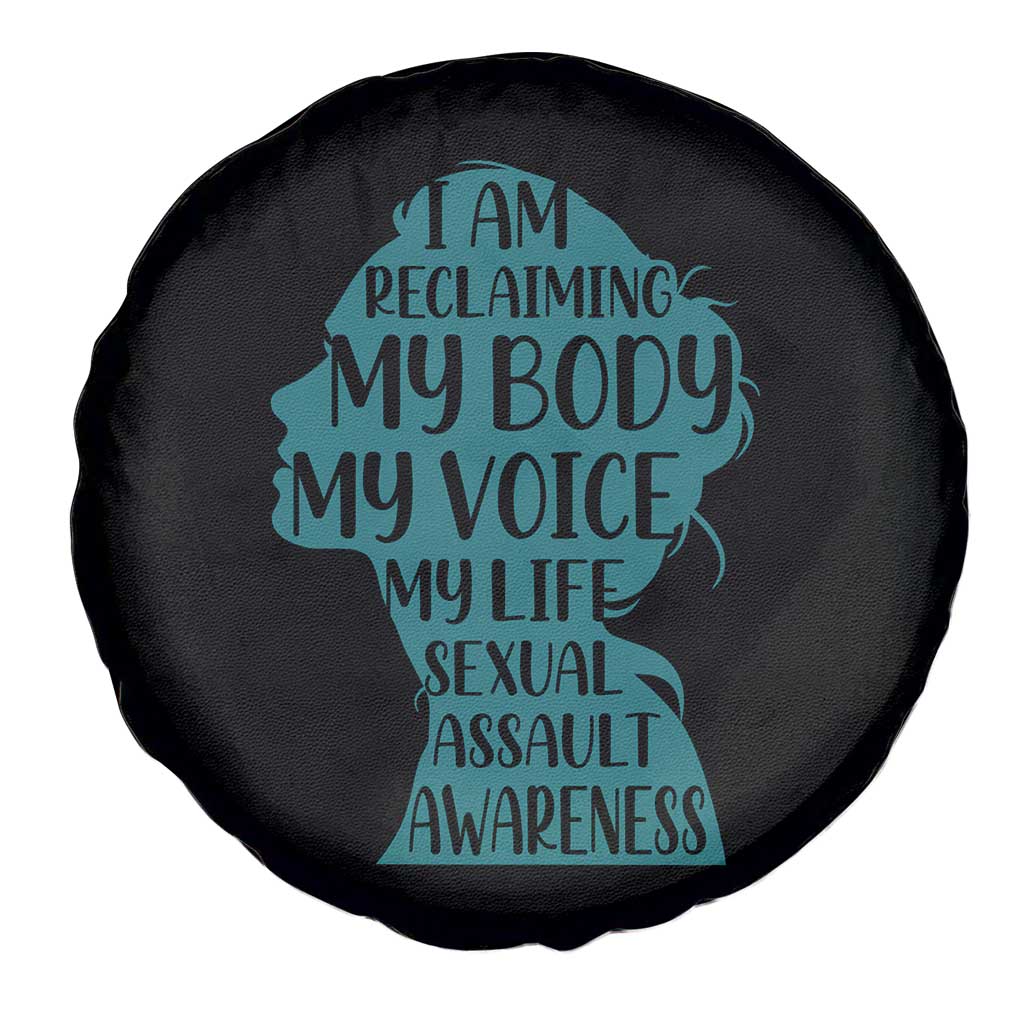 Sexual Assault Awareness Spare Tire Cover Women Support Survivors