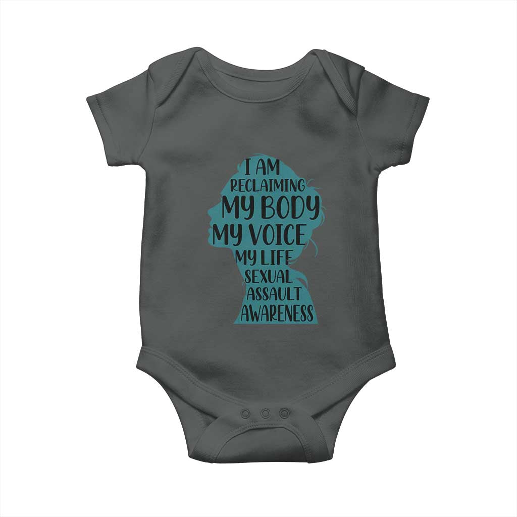 Sexual Assault Awareness Baby Onesie Women Support Survivors