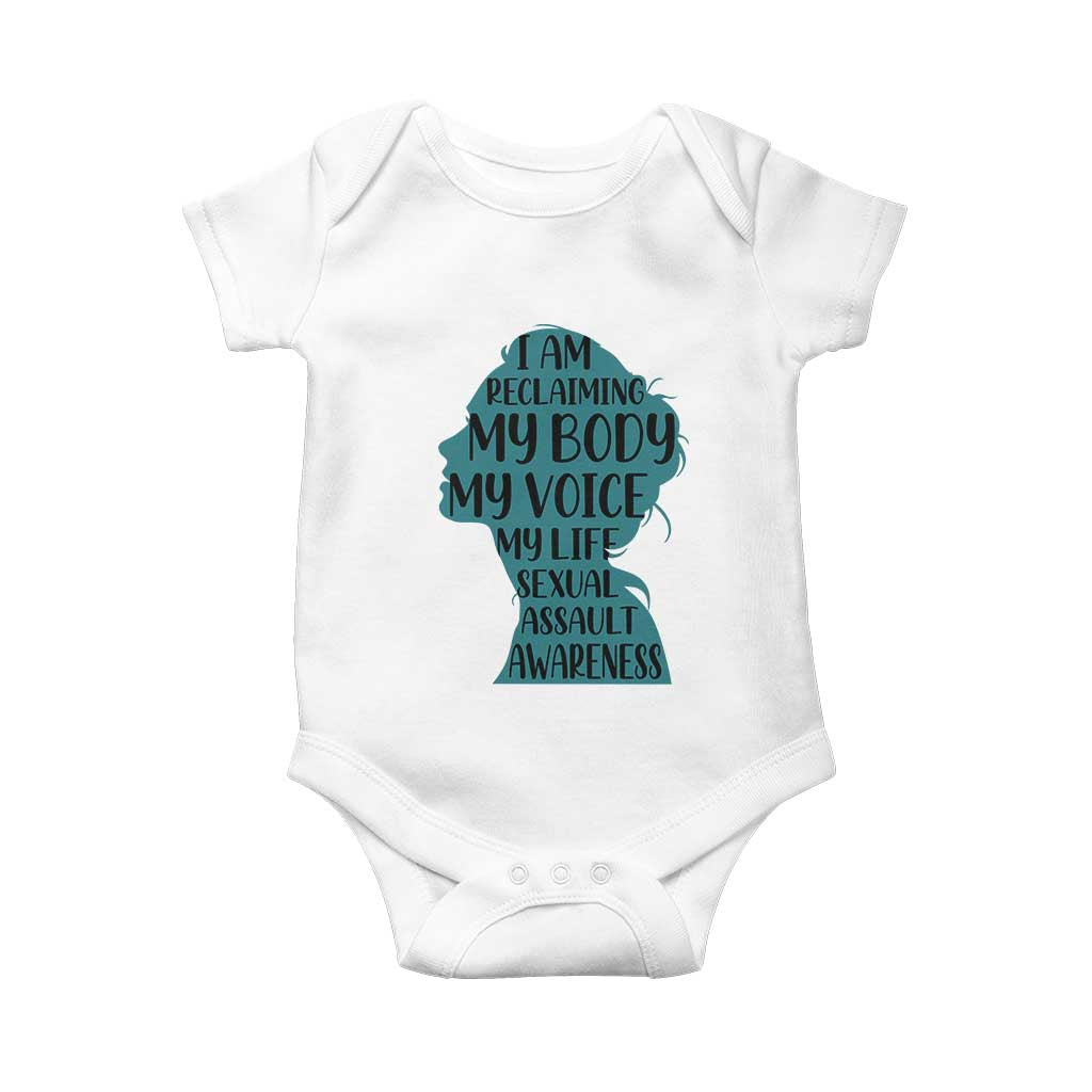 Sexual Assault Awareness Baby Onesie Women Support Survivors