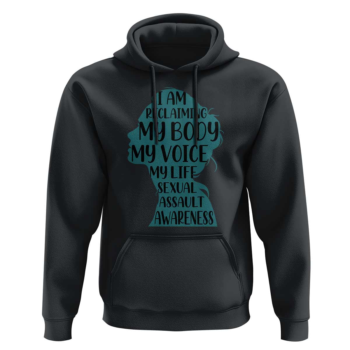 Sexual Assault Awareness Hoodie Women Support Survivors