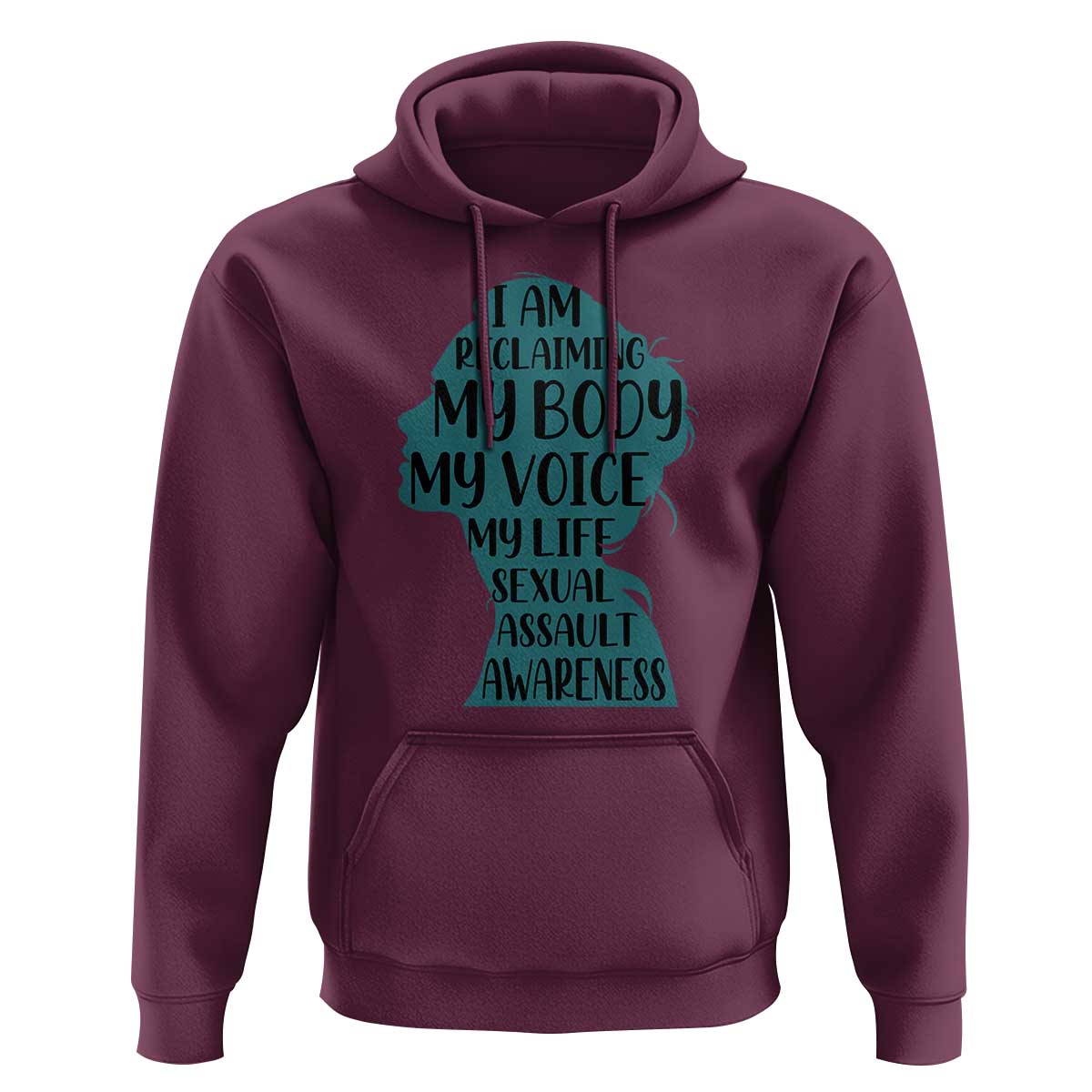 Sexual Assault Awareness Hoodie Women Support Survivors