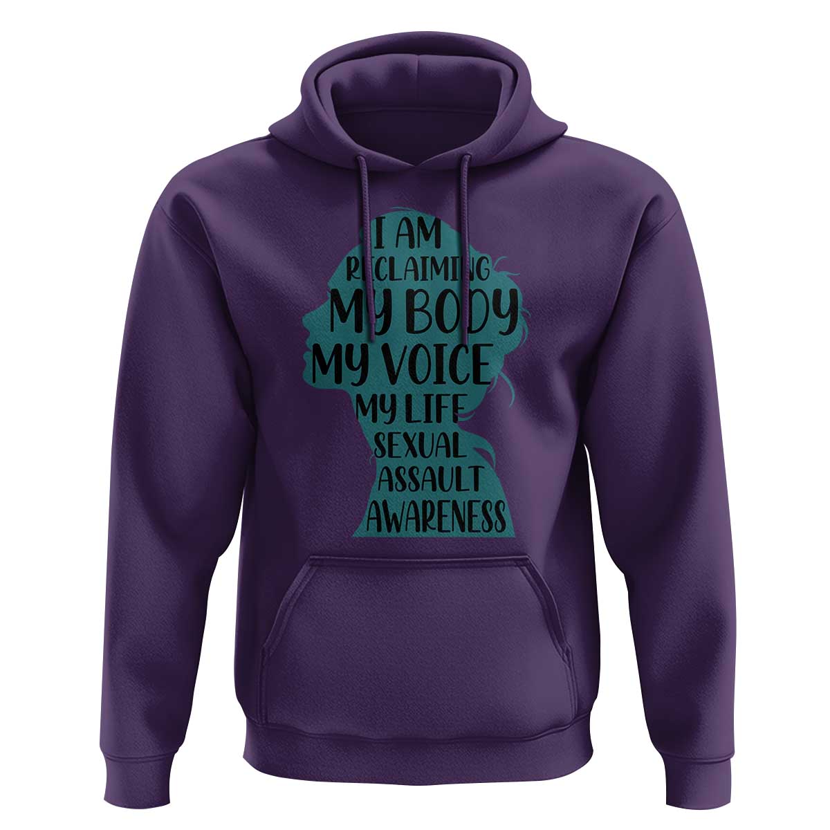 Sexual Assault Awareness Hoodie Women Support Survivors